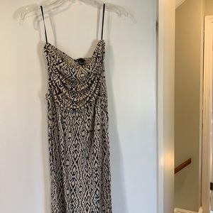 Patterned maxi dress